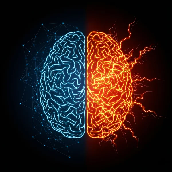 Diagramme abstrait du modèle à deux facteurs de la psychopathie